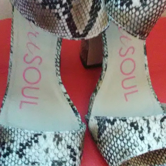Snake Print Sandals by HeartSoul - Picture 5 of 5